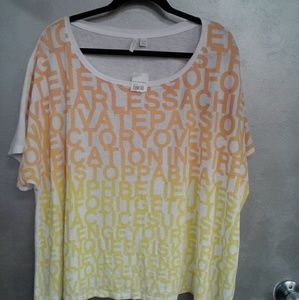 💥3/$20 "Encouragement" t-shirt  NWT